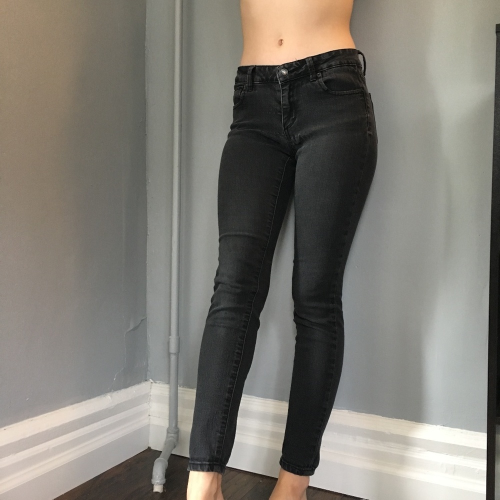 Brandy Melville Black Denim Skinny Jeans